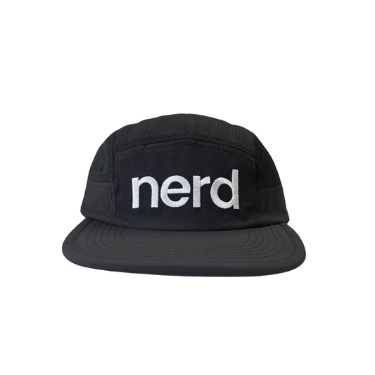 nerd hat black